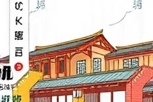 《雨巷信箱》剧照，雨后青石巷子里一只生了锈的绿色信箱