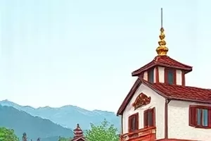《云鲸纪年》剧场版海报，巨鲸跃出云海时掀起的白色浪花